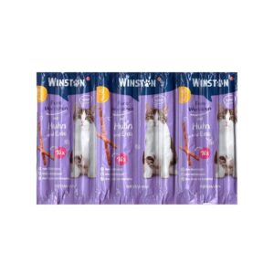 تشویقی مدادی وینستون با طعم مرغ و اردک